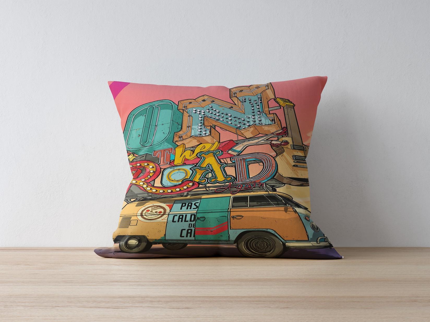 Навлака за перница Aberto Design 43x43cm во боја