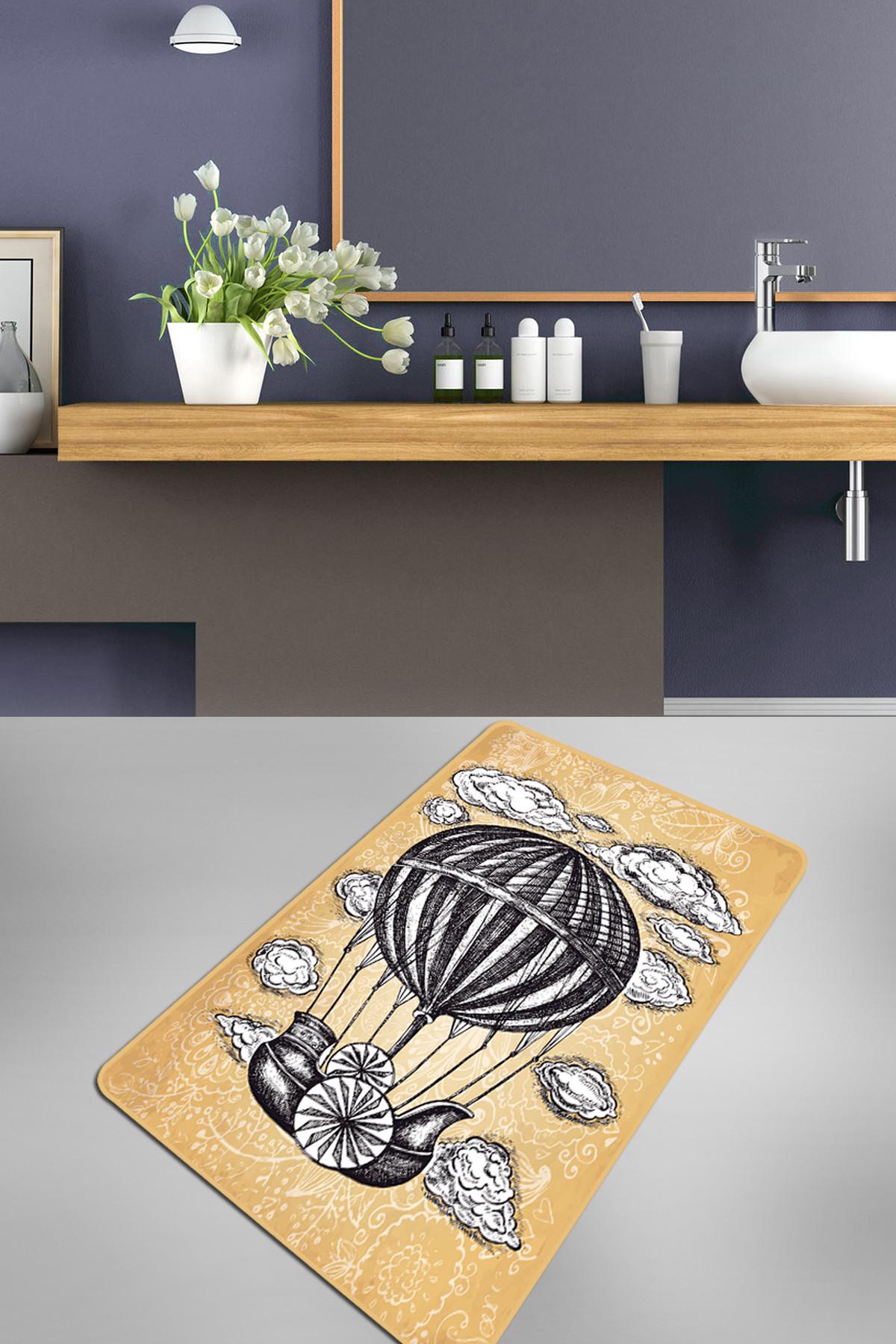 L'essentiel Maison тепих за бања 80x100cm Шарена