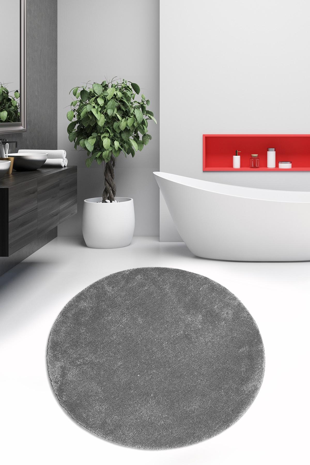 Простирка за бања L'essentiel Maison 90cm сива боја