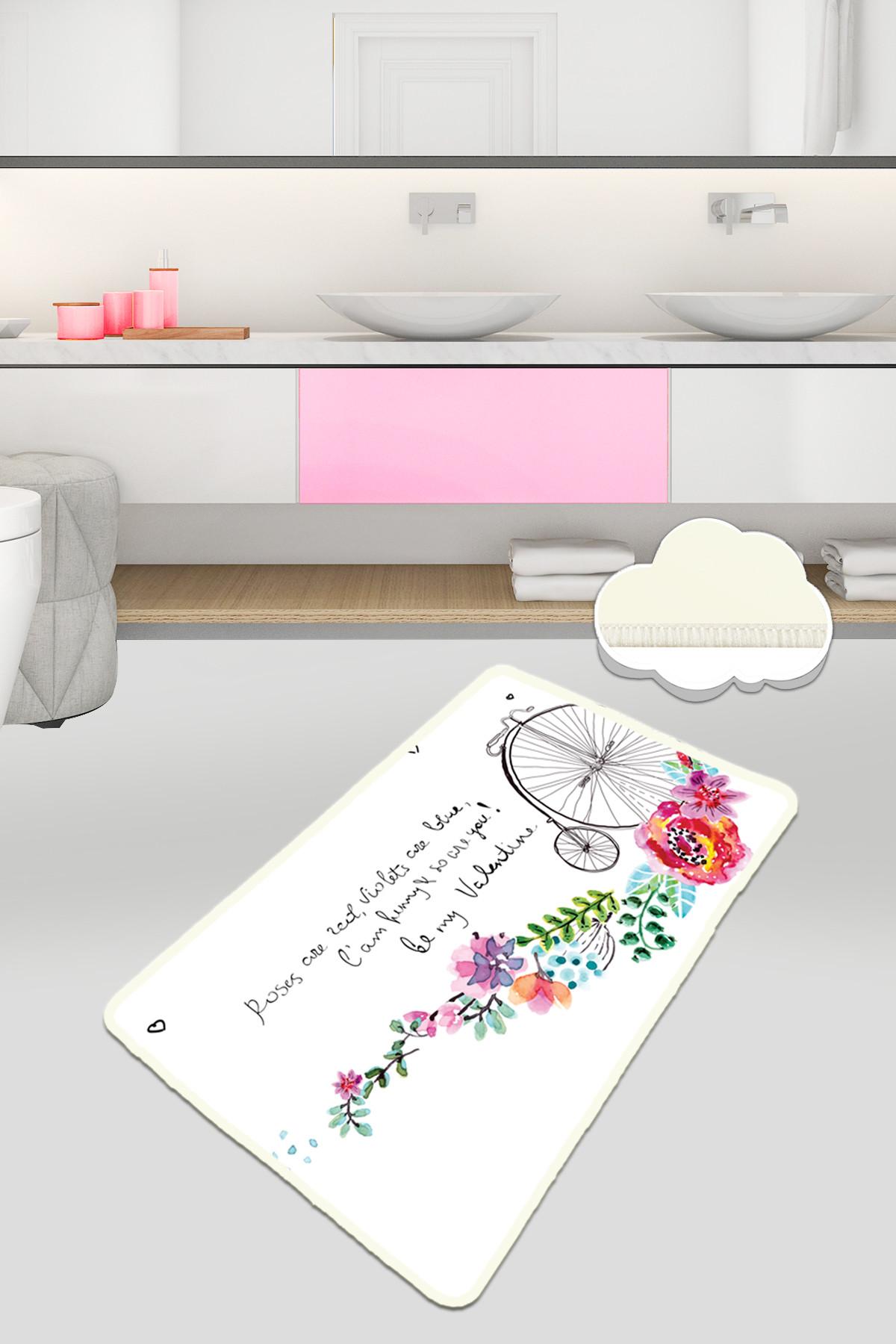 L'essentiel Maison тепих за бања 80x100cm Шарена