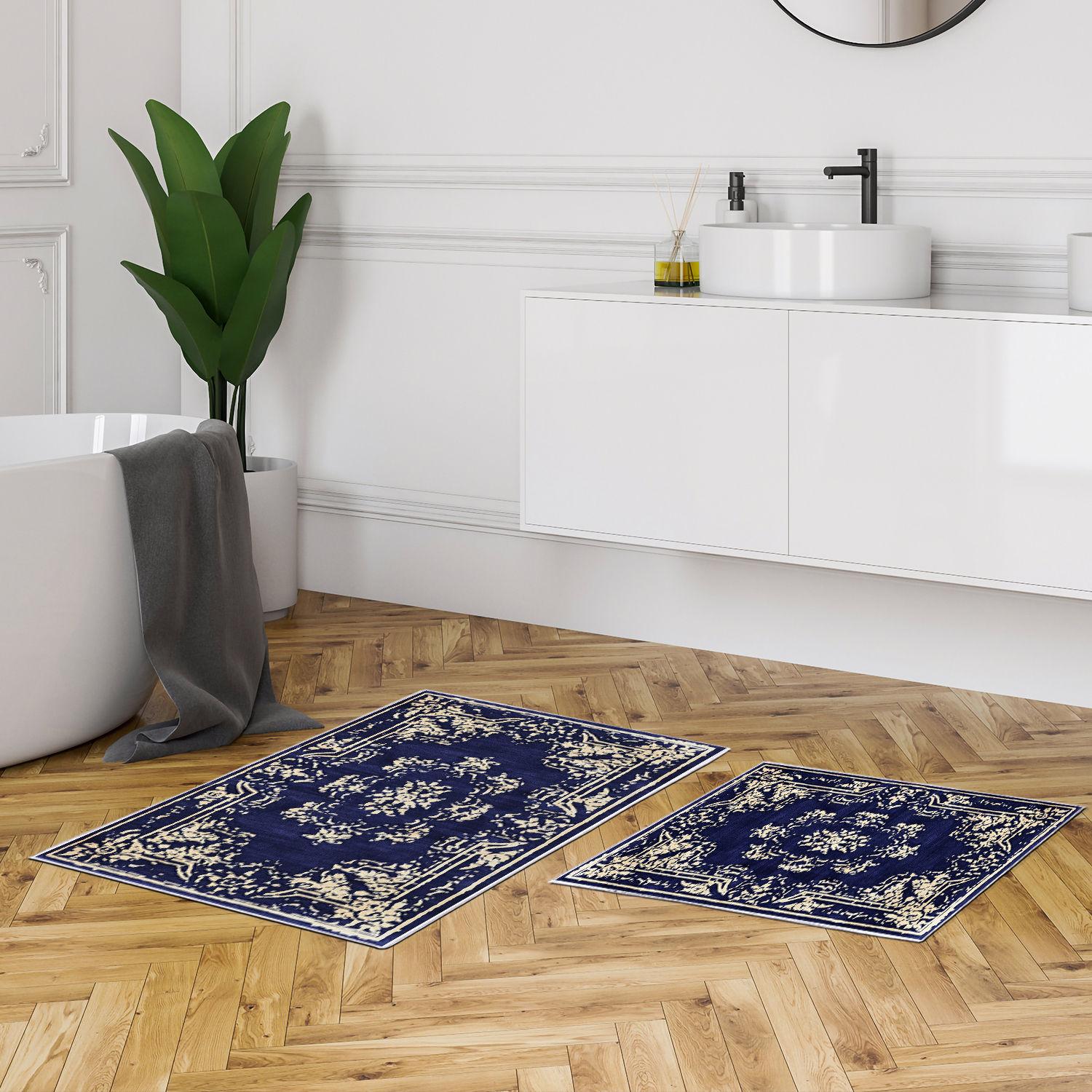 L'essentiel Maison Сет од 2 килими за бања Шарени