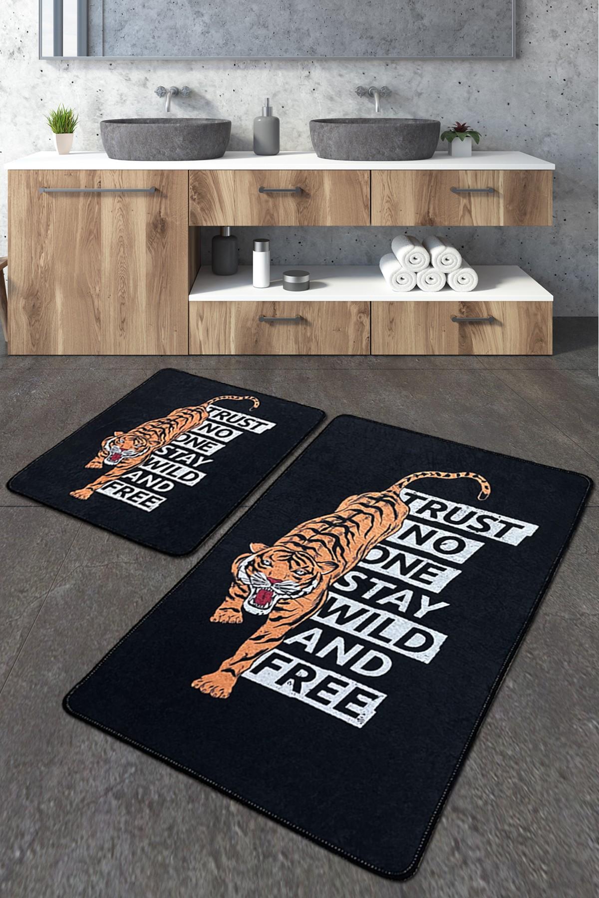 L'essentiel Maison Сет од 2 килими за бања Шарени