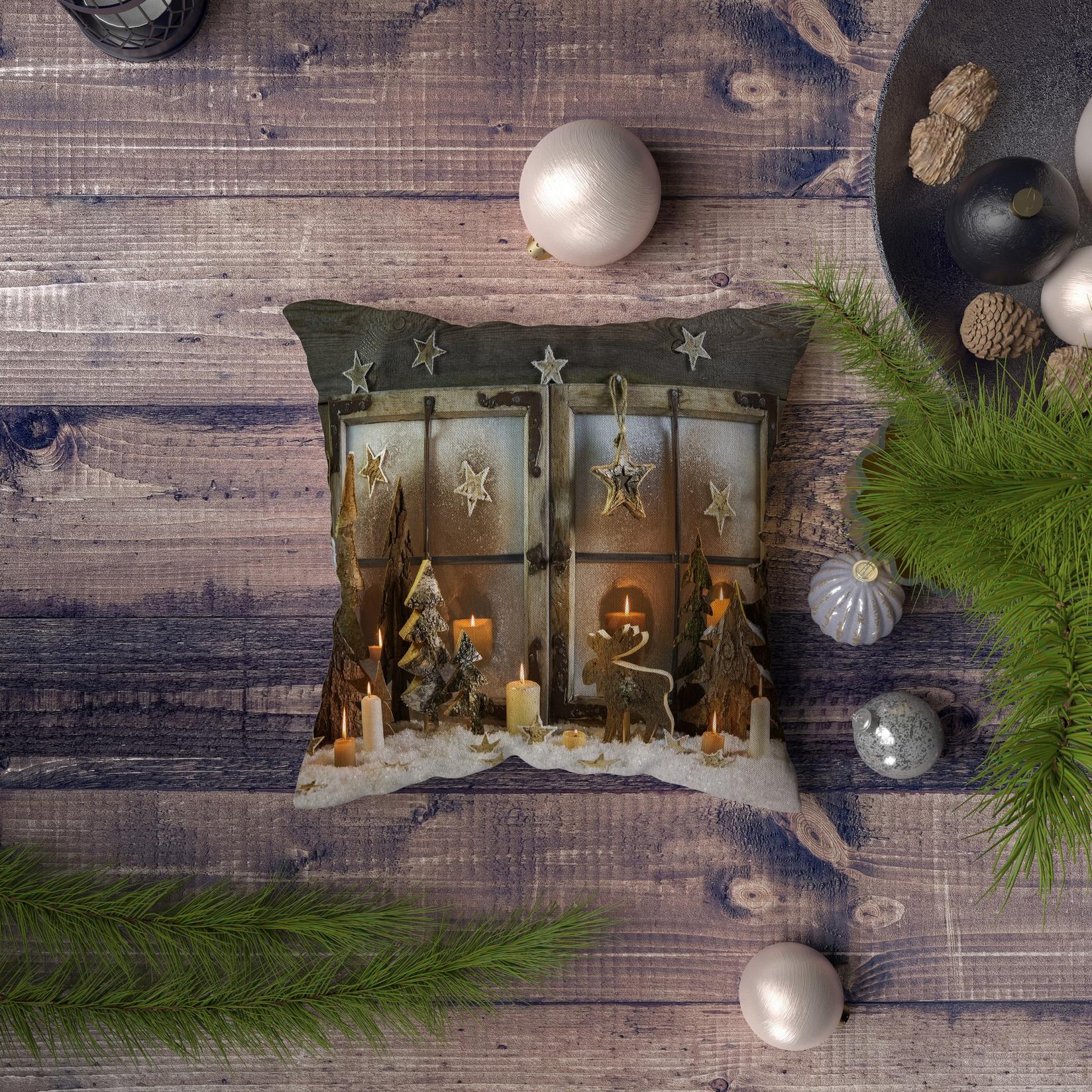 Перница Аберто Дизајн 43x43см во боја