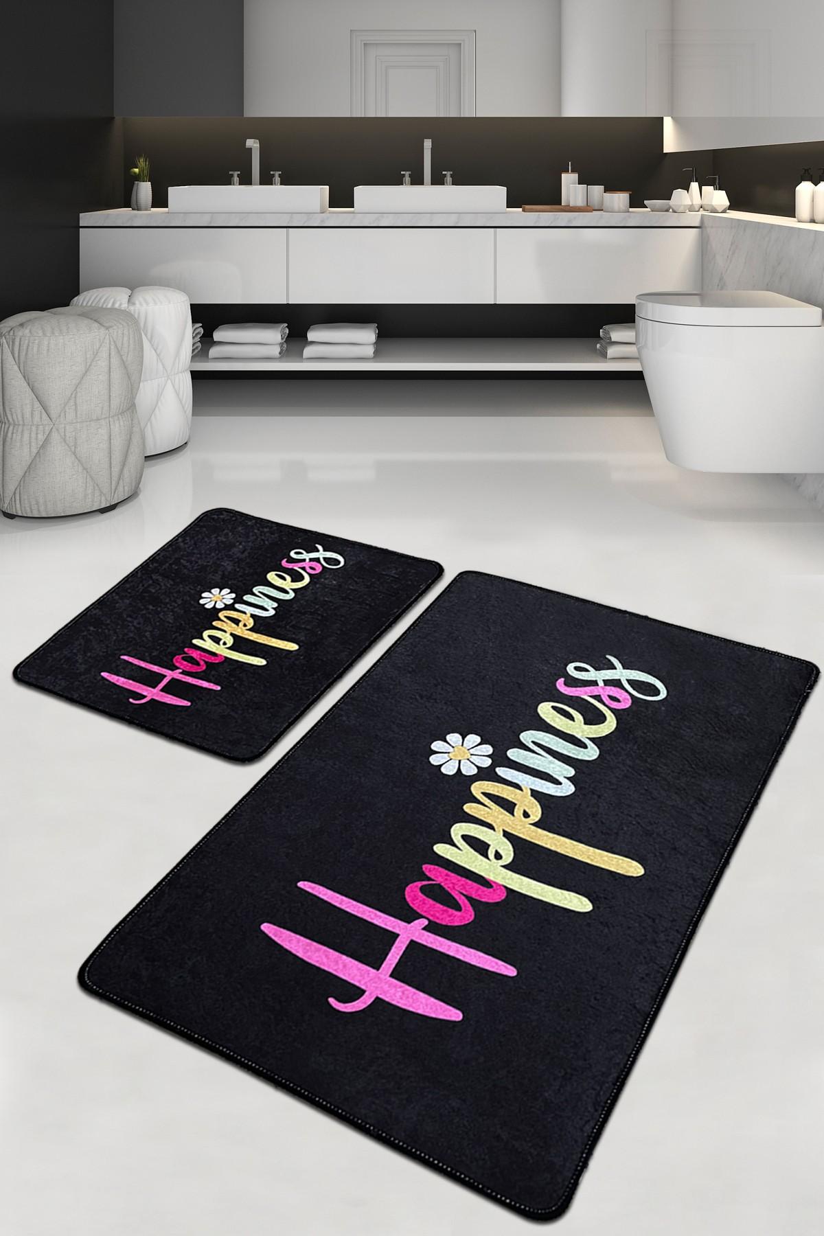 L'essentiel Maison Сет од 2 килими за бања Шарени