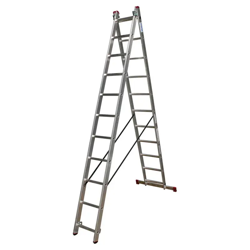 KRAUSE Скала алуминиумска дводелна 2*11 цорда 030221