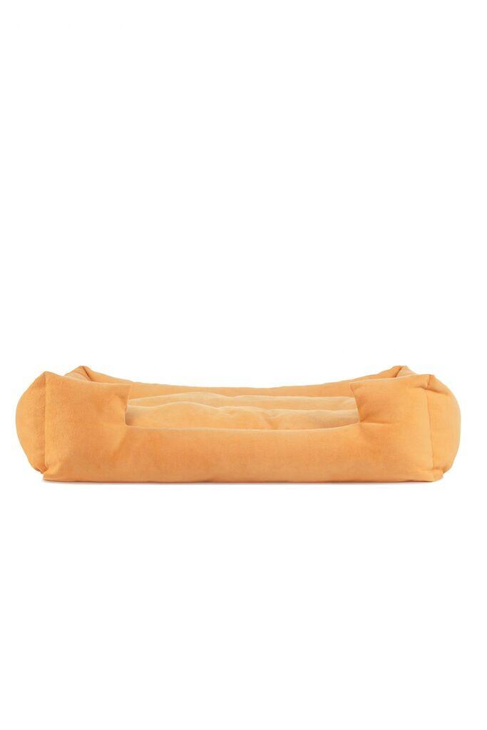 Кревет за миленичиња „Шепи и мустаќи" „Каре", 50 x 35 x 14 см, сина