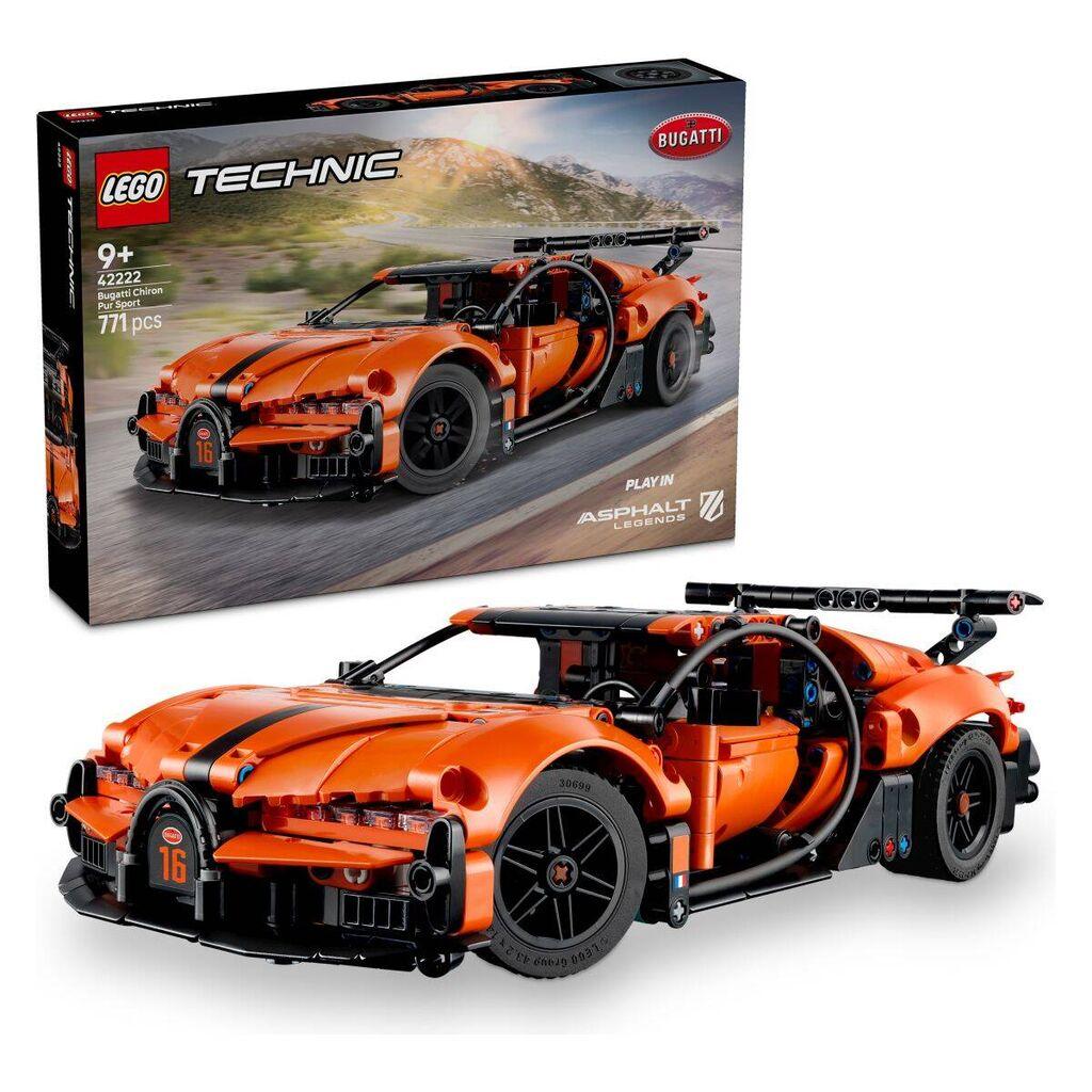 LEGO® TECHNIC™ 42222 Спортски хиперавтомобил Bugatti Chiron Pur