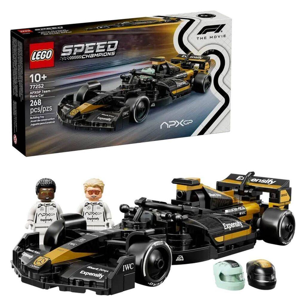 LEGO® SPEED CHAMPIONS 77252 Тркачкиот автомобил на тимот APXGP од филмот F1®