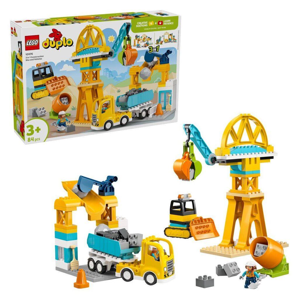 LEGO® DUPLO® 10476 Градилиште и возила 3во1