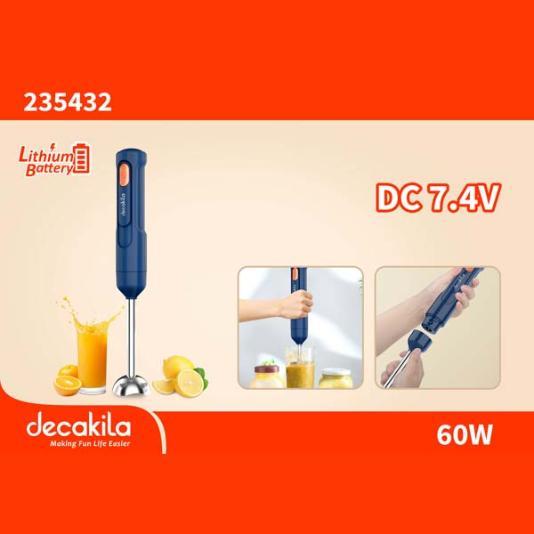 Decakila Батериски Блендер Kmjb042N 5/1 60W, Бел