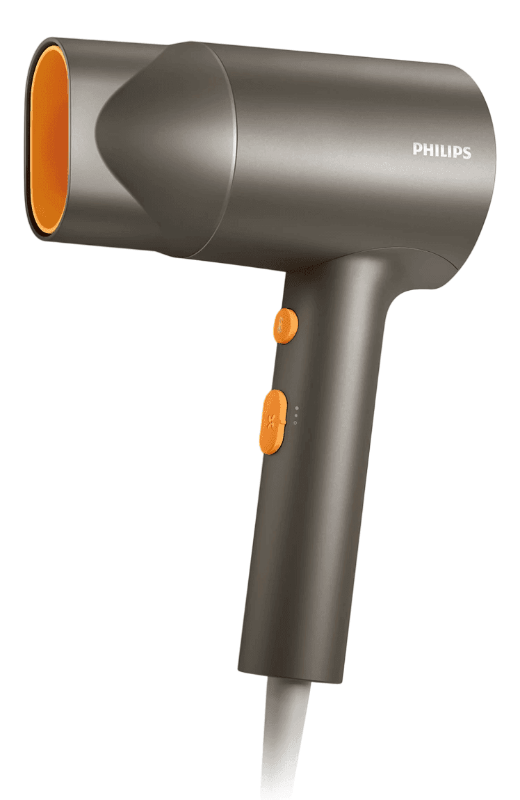 Philips фен за коса серија 3000 BHD321/00, 1600W, 2 брзини, антрацит