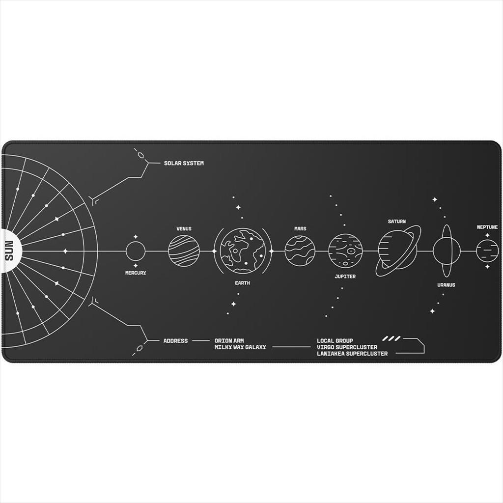 DARK PROJECT Подлога за глувче Nova Black XL, 900 x 400 x 4, Црна