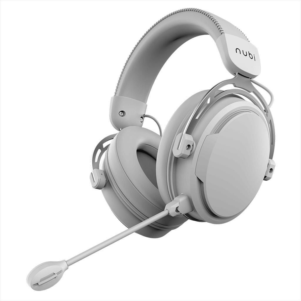 Nubi Слушалки NH1 w/microphone, USB-A, Бела, NH1-WH