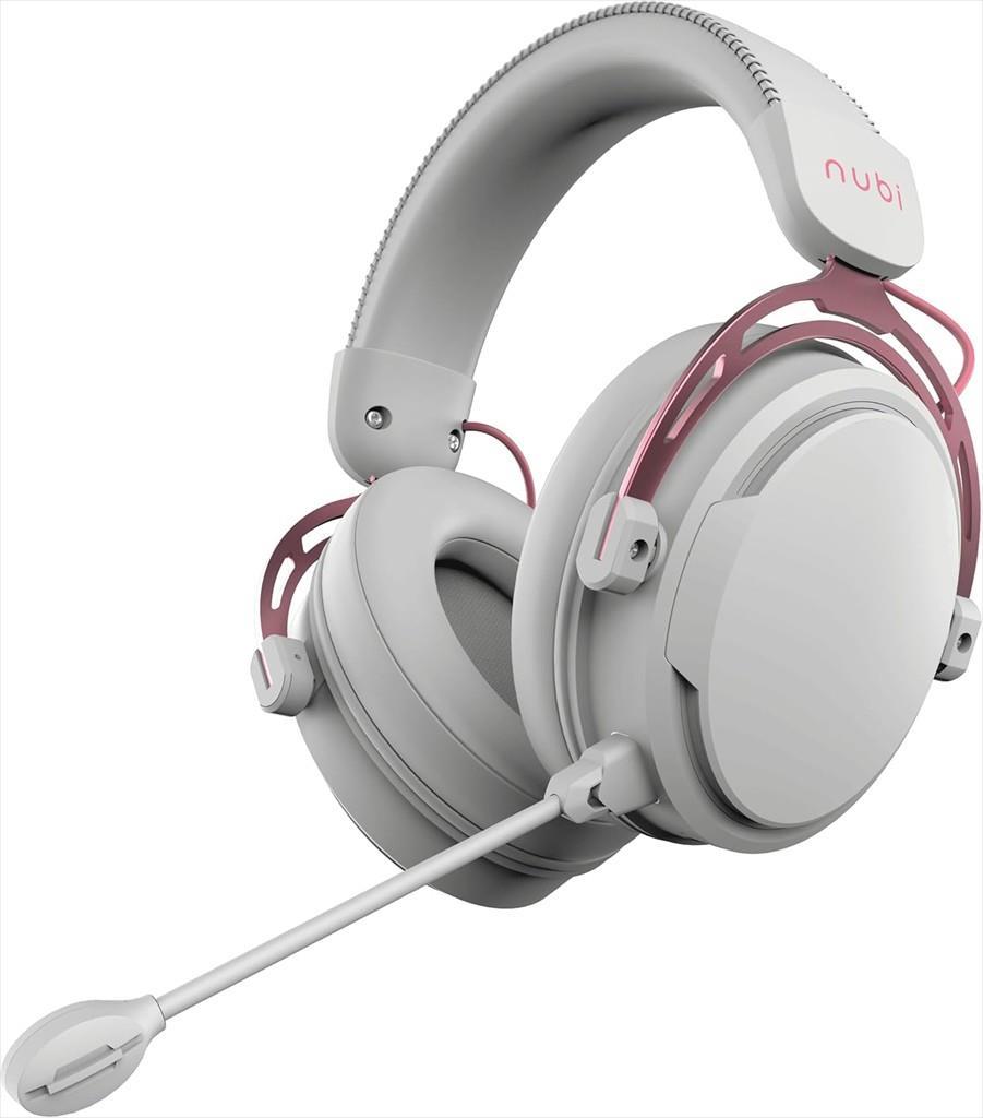 Nubi Слушалки NH1 w/microphone, USB-A, Розево Златни, NH1-RG