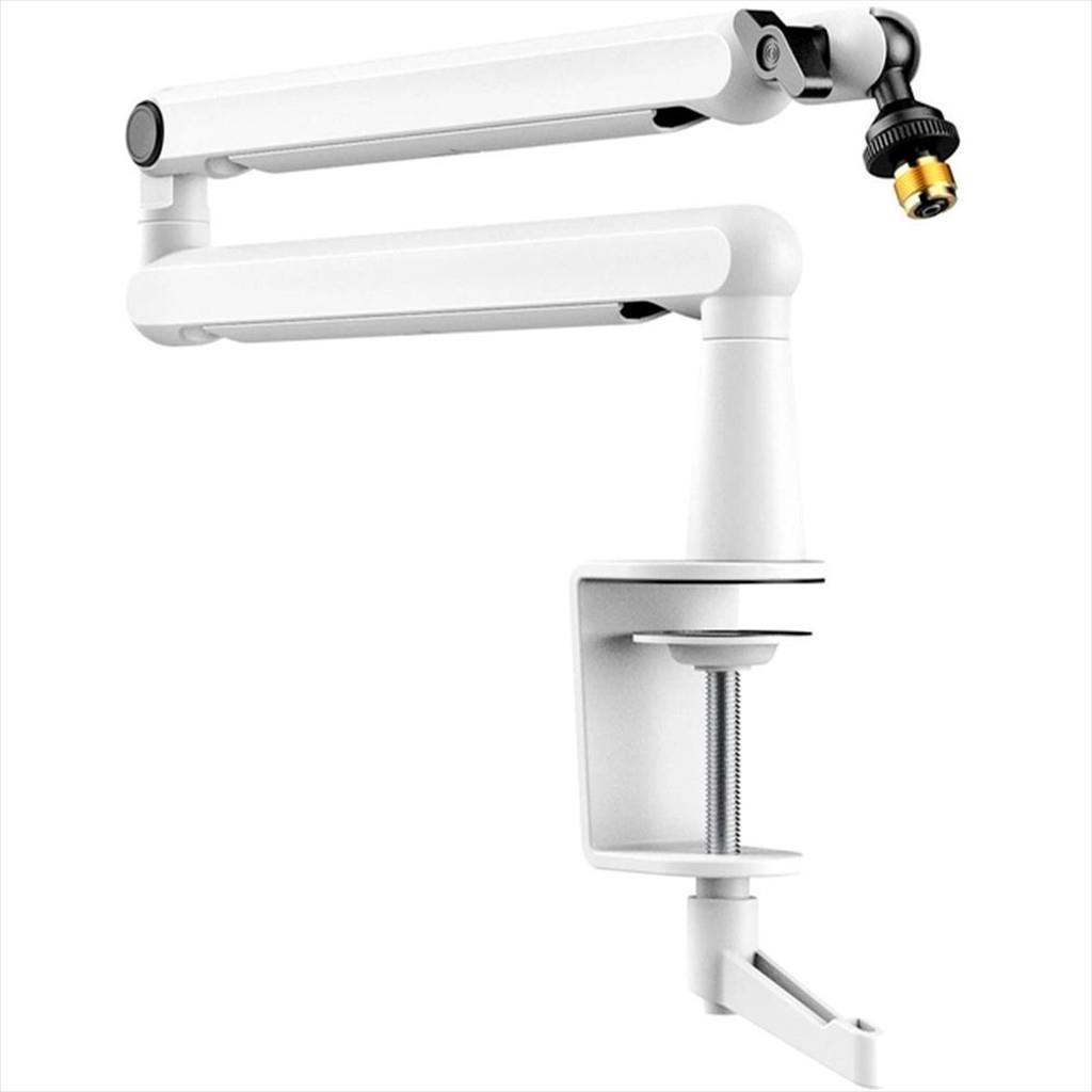 FIFINE Држач за Микрофон BM88 Boom Stand, Бела, BM88W