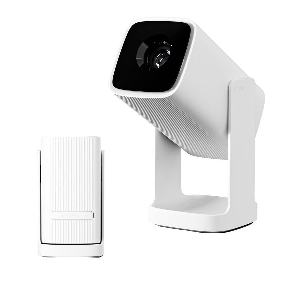 Wanbo Проектор CUBE 1  w/GIMBAL Android TV 11, 350Ansi, 200:1 720p,  HDMI, USB 2.0, AUX, WIFI,BT w/speakers, Бела, WPF14