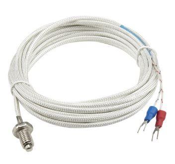 Alfa Electric Термо сонда К-тип 600°C M6 навој, должина на кабел 5m WRNT B01-K-M6M5