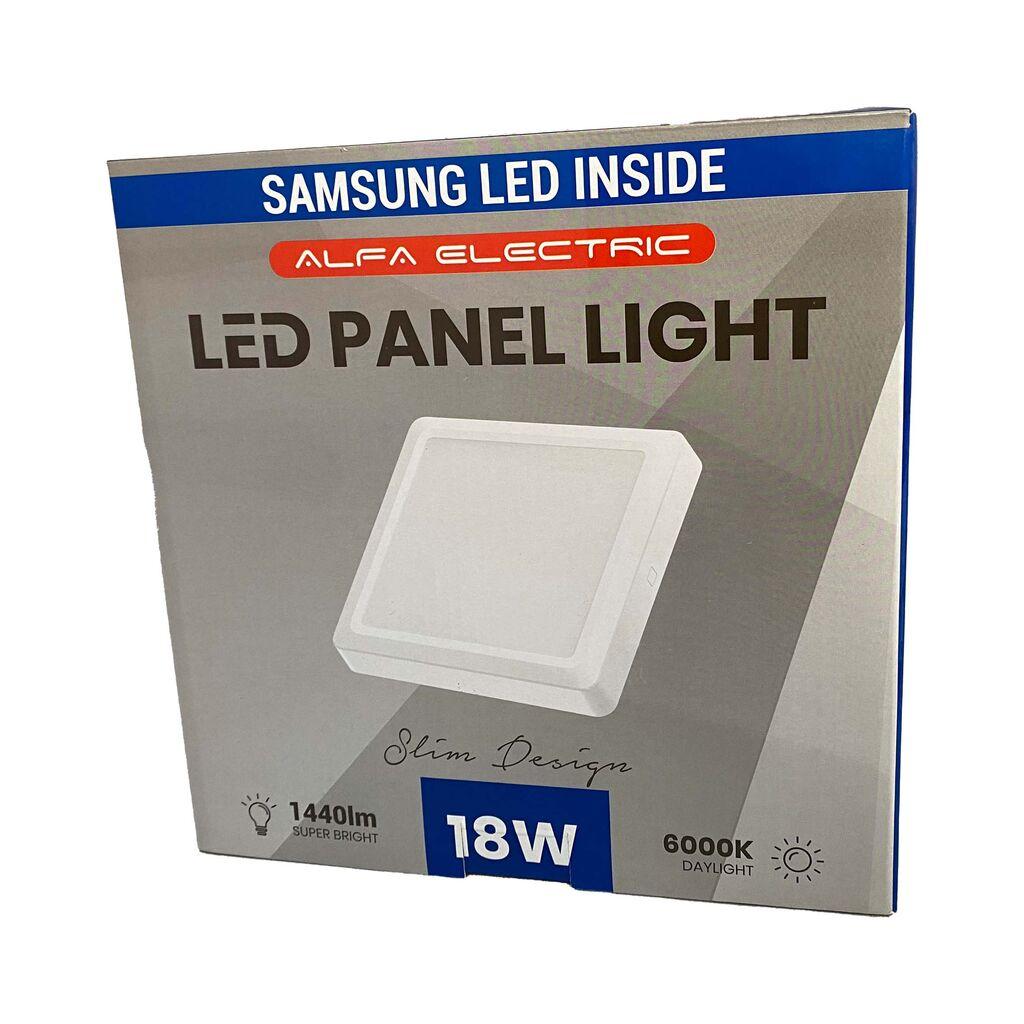 Alfa Electric ЛЕД панел коцка 18W 6500K Samsung Алфа Електрик