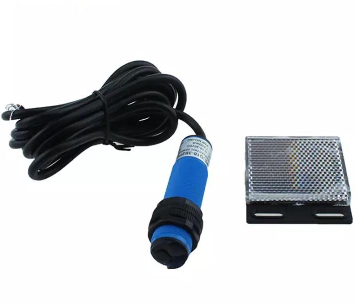 Alfa Electric Оптички сензор рефлектирачки до 200cm PNP NO+NC 6–36V AEG18-3B2PC