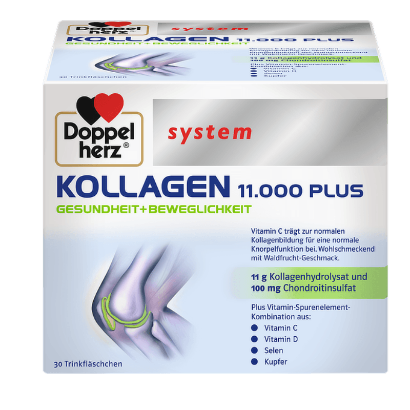 DOPPELHERZ Колаген 11 000 Plus x30 Шишенца