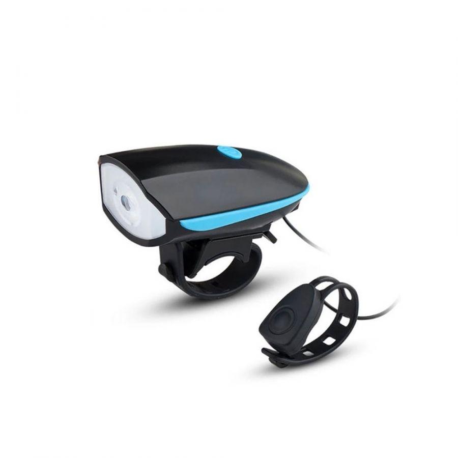 Alfa Electric ЛЕД светло со свирка за велосипед со полнење 7588