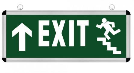 Horoz Панично светло со ознака "Излез (Горе)" 084-020-0002