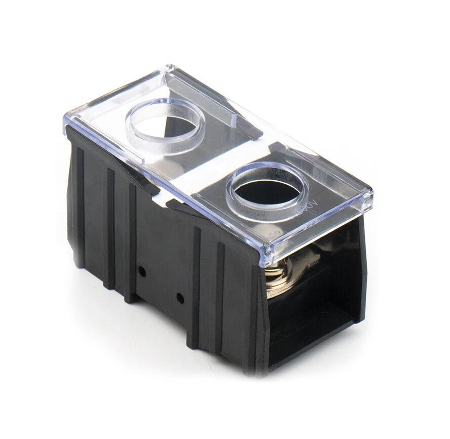 Alfa Electric Терминал блок 1-полен 130A M8 за ДИН шина 1Н100БК