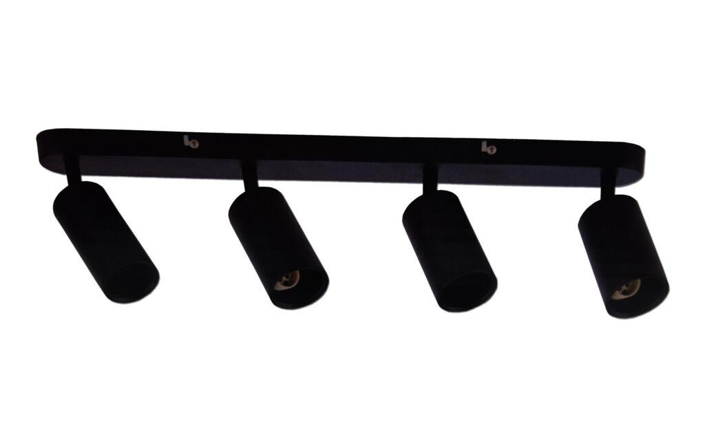 Horoz Ѕидна лампа 4xGU10 црна 015-038-0005