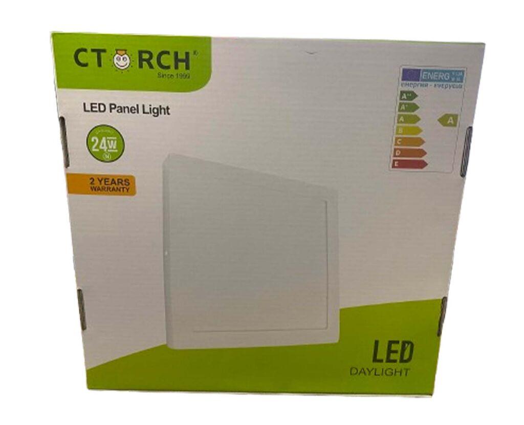 Alfa Electric ЛЕД панел надграден коцка 24W бела боја