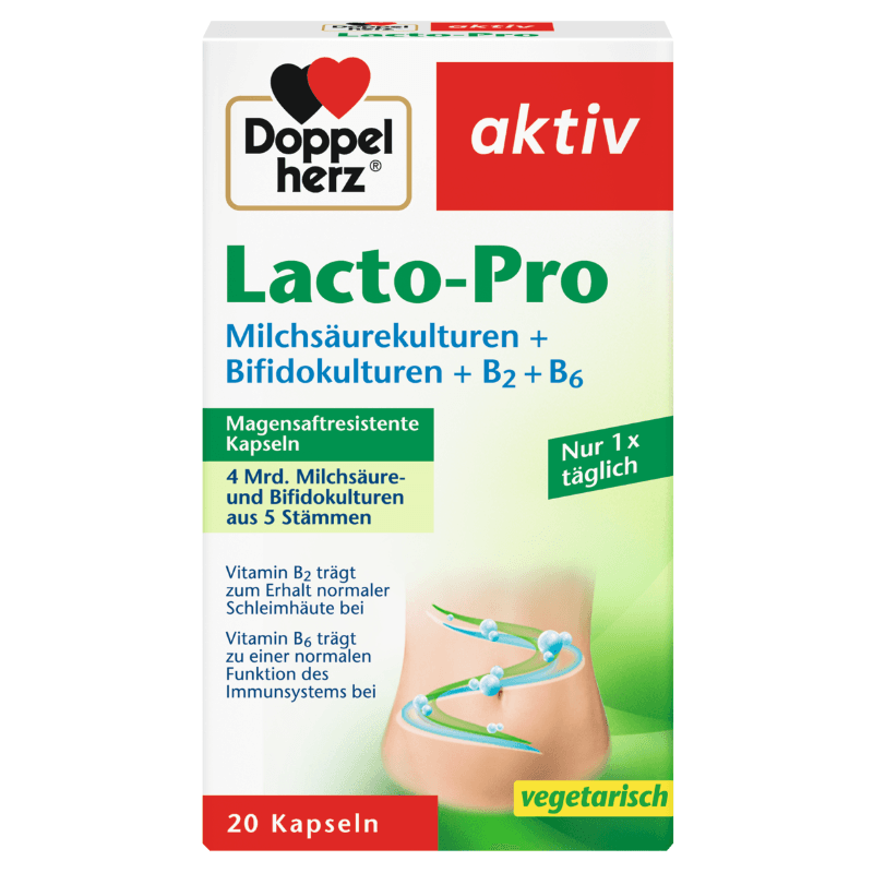 DOPPELHERZ Lakto-Pro x20 Капсули