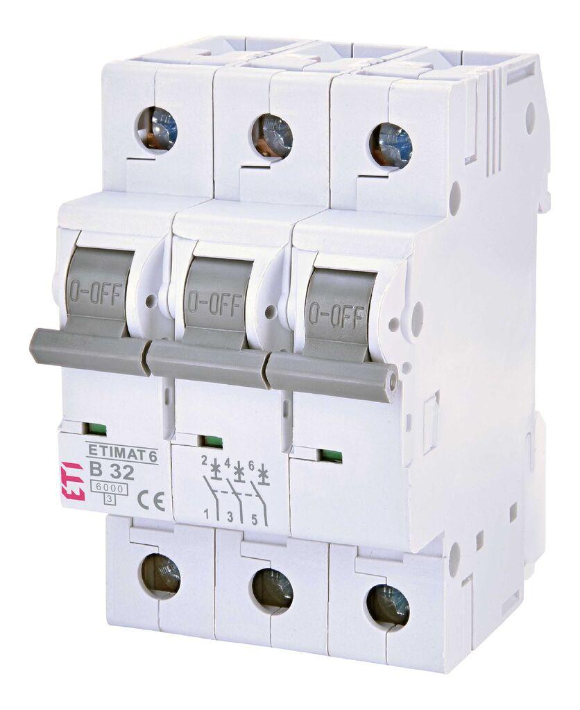 Alfa Electric Автоматски осигурач 32A 3П B 6kA