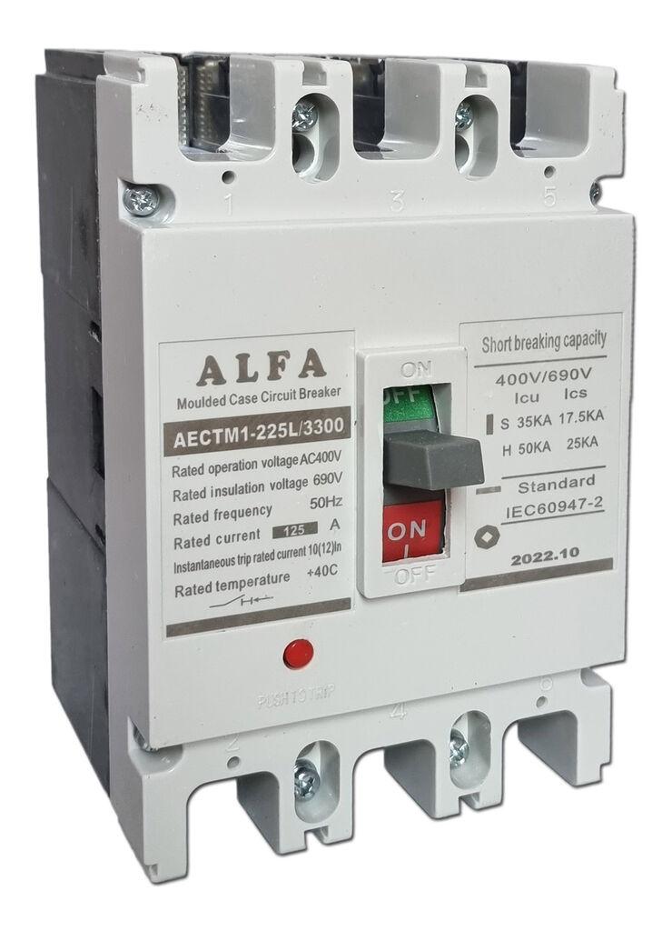 Alfa Electric Ин AC склопка 3P 125A ALFA AECTM1