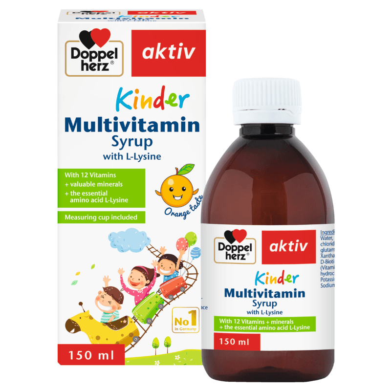DOPPELHERZ Kinder Мултивитамински сируп 150ml