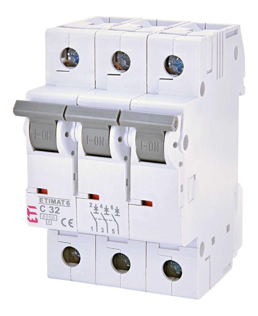 Alfa Electric Автоматски осигурач 32A 3П C 6kA