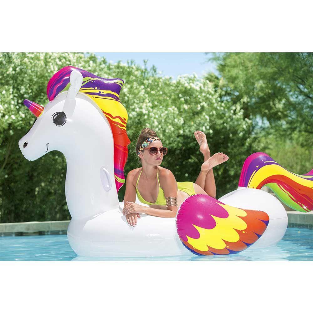 Bestway Душек на Дување Еднорог 224x164 cm