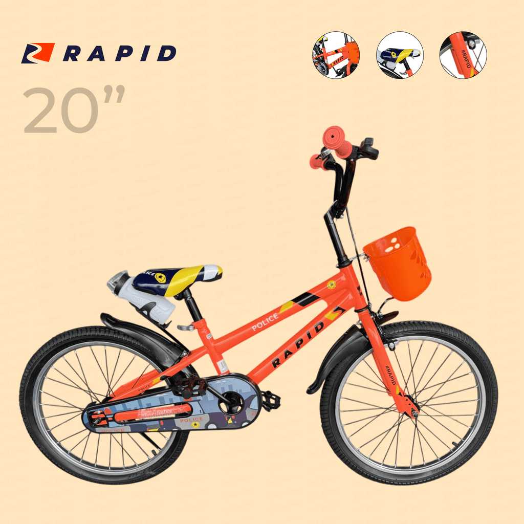 Rapid Велосипед Police 20, Портокалов