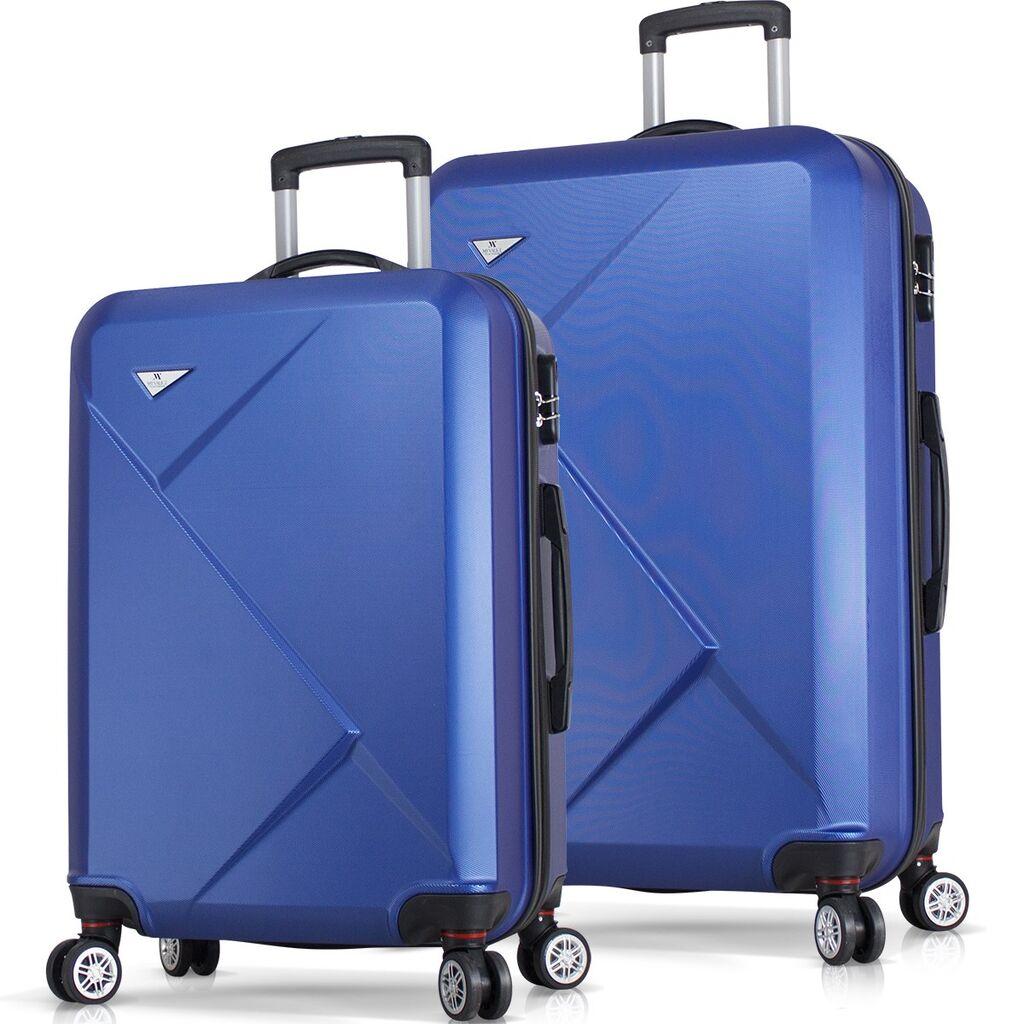 Комплет куфери MyValice 6967, 2 дела, сина