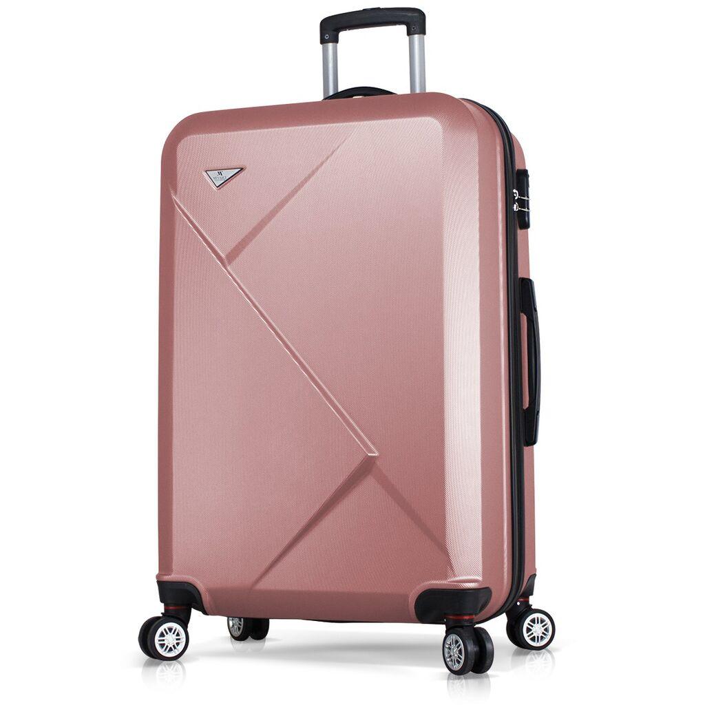 Патнички куфер MyValice 7209, розово злато