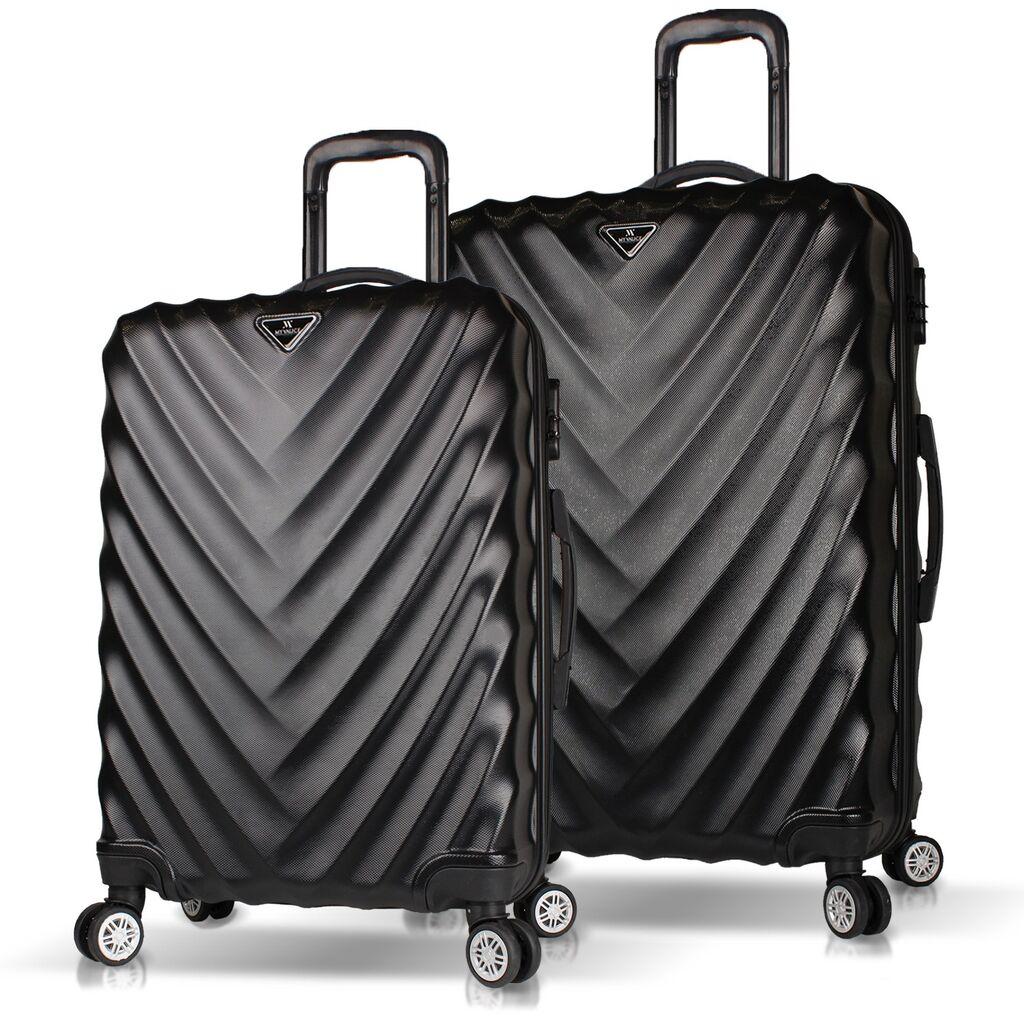 Комплет куфери MyValice 6869, 2 дела, црна