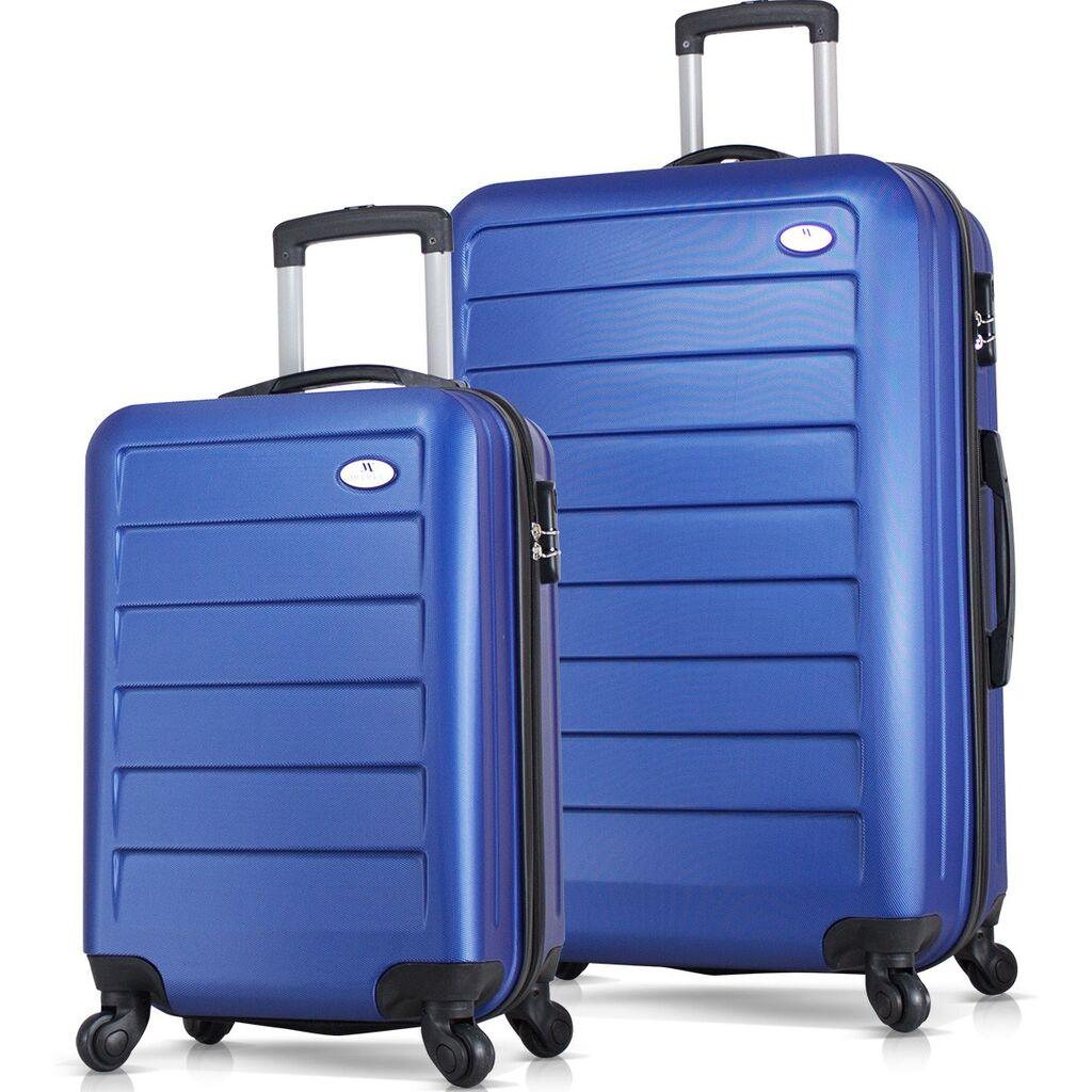 Комплет куфери MyValice 6400, 2 дела, сина