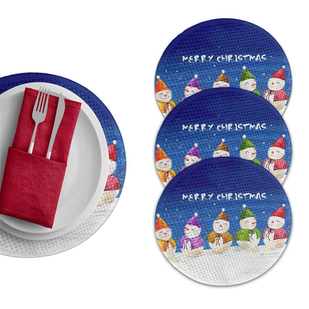 Подлога за маса Hermia 4126 Supla, 4 парчиња, шарена