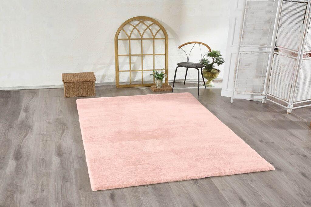 Conceptum Hypnose Rug Вештачко крзно, 80 x 120cm, розево