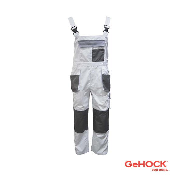 GEHOCK Работнички пант+трегe бело L GHSCT01