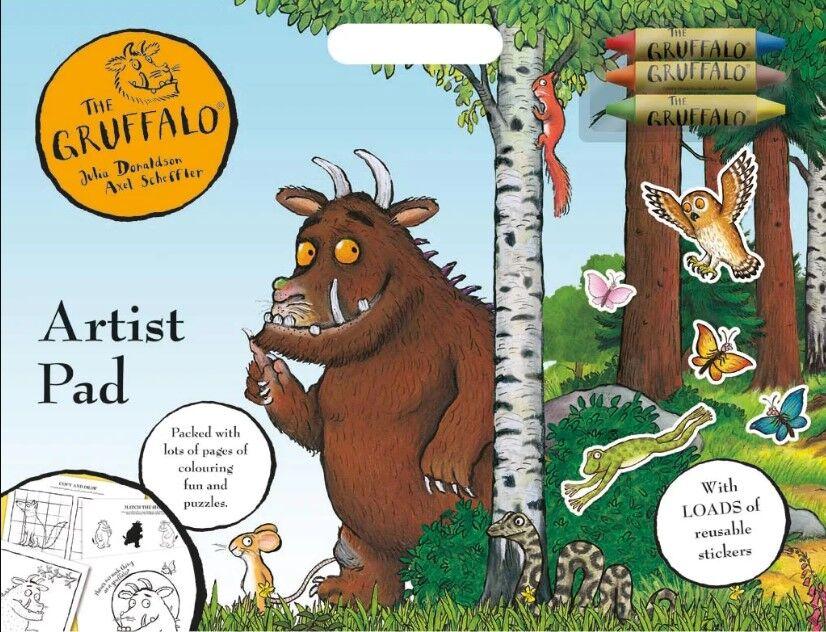 Алигатор Боенка со Загатки и Налепници The Gruffalo