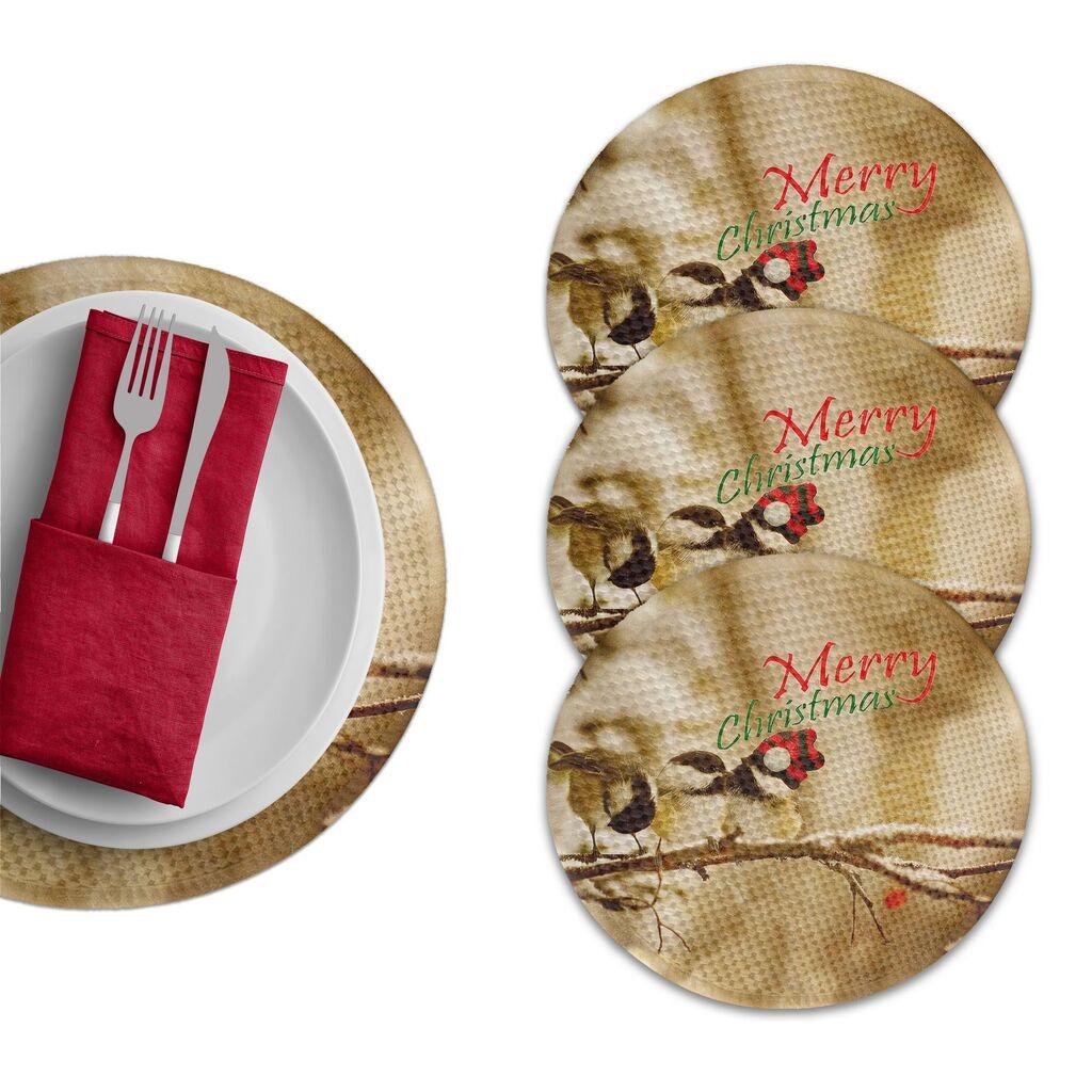 Подлога за маса Hermia 3709 Supla, 4 парчиња, шарени