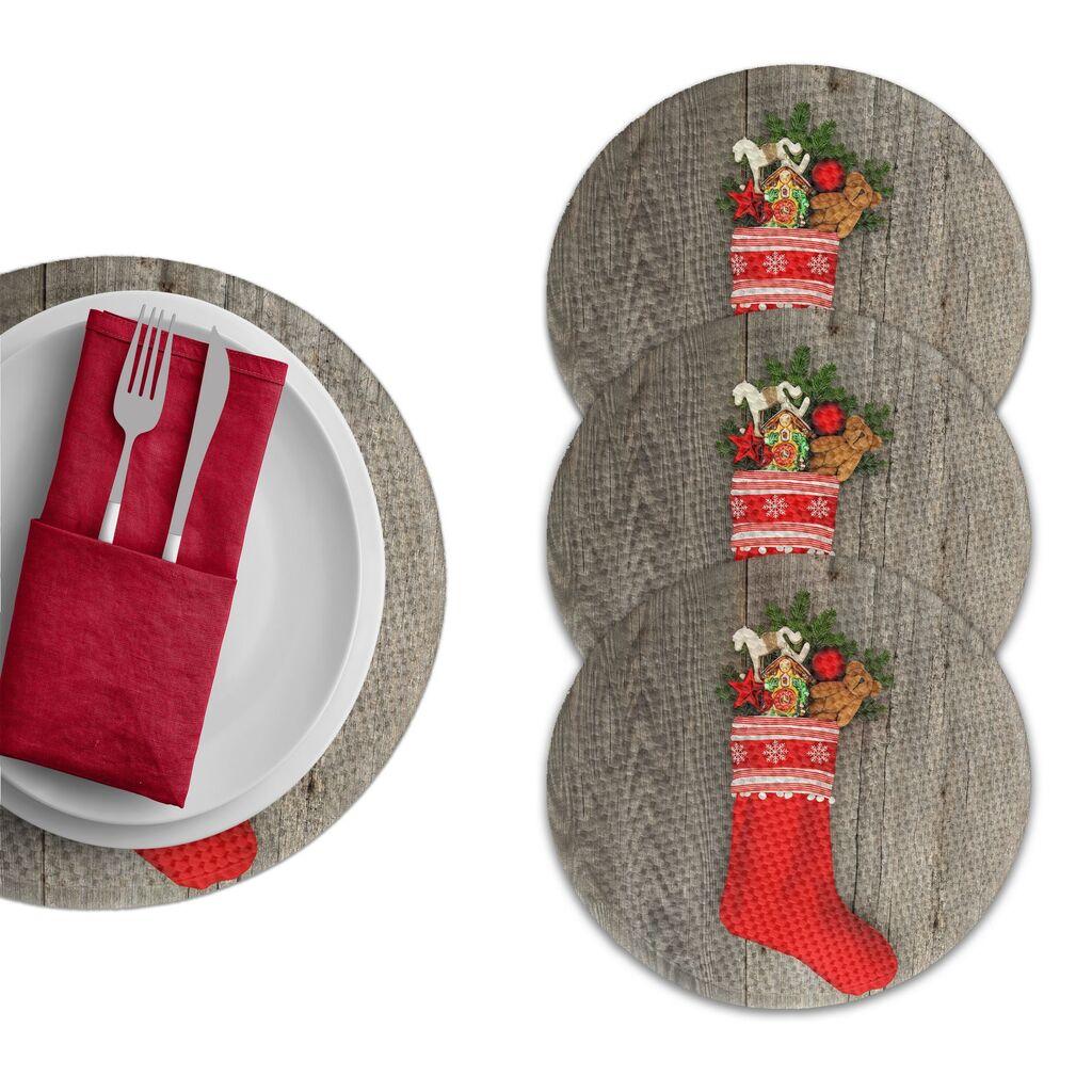 Подлога за маса Hermia 3044 Supla, 4 парчиња, шарени