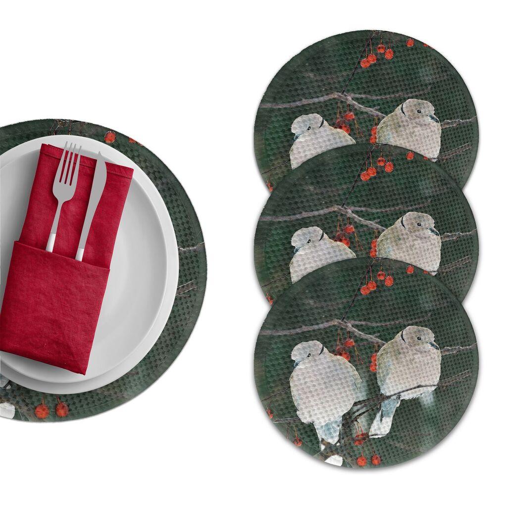 Подлога за маса Hermia 3297 Supla, 4 парчиња, шарени