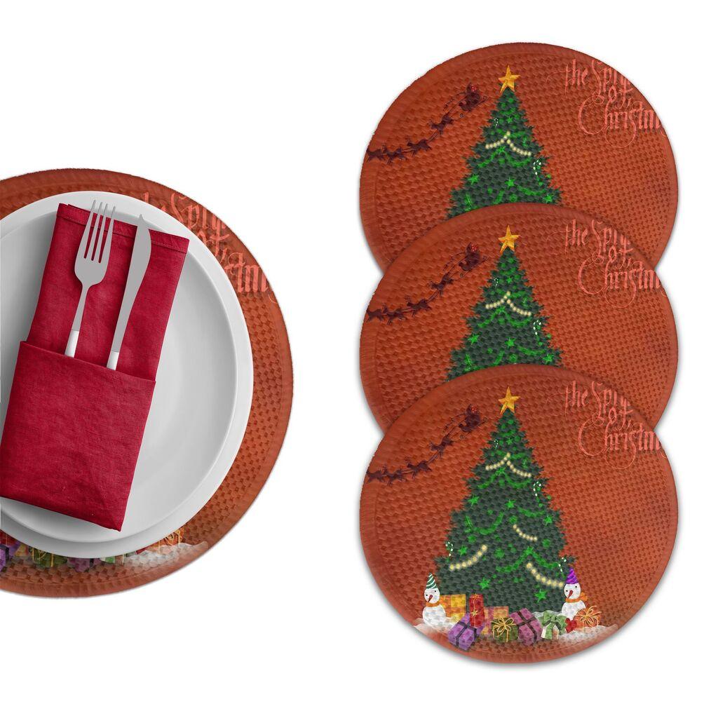 Подлога за маса Hermia 4119 Supla, 4 парчиња, шарена