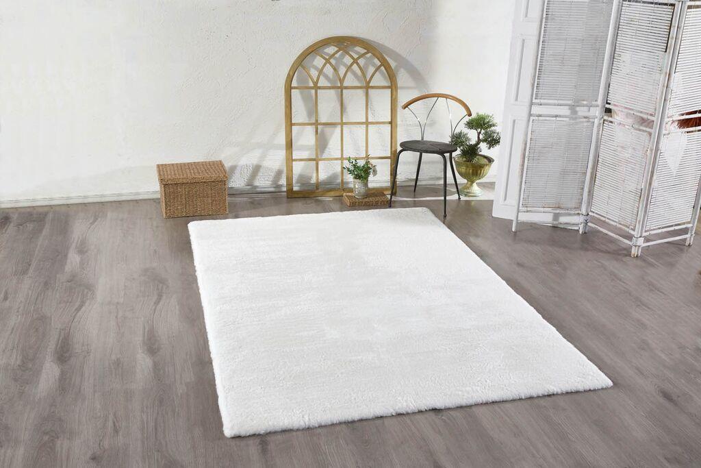 Conceptum Hypnose Rug Вештачко крзно, 160 x 220cm, бело
