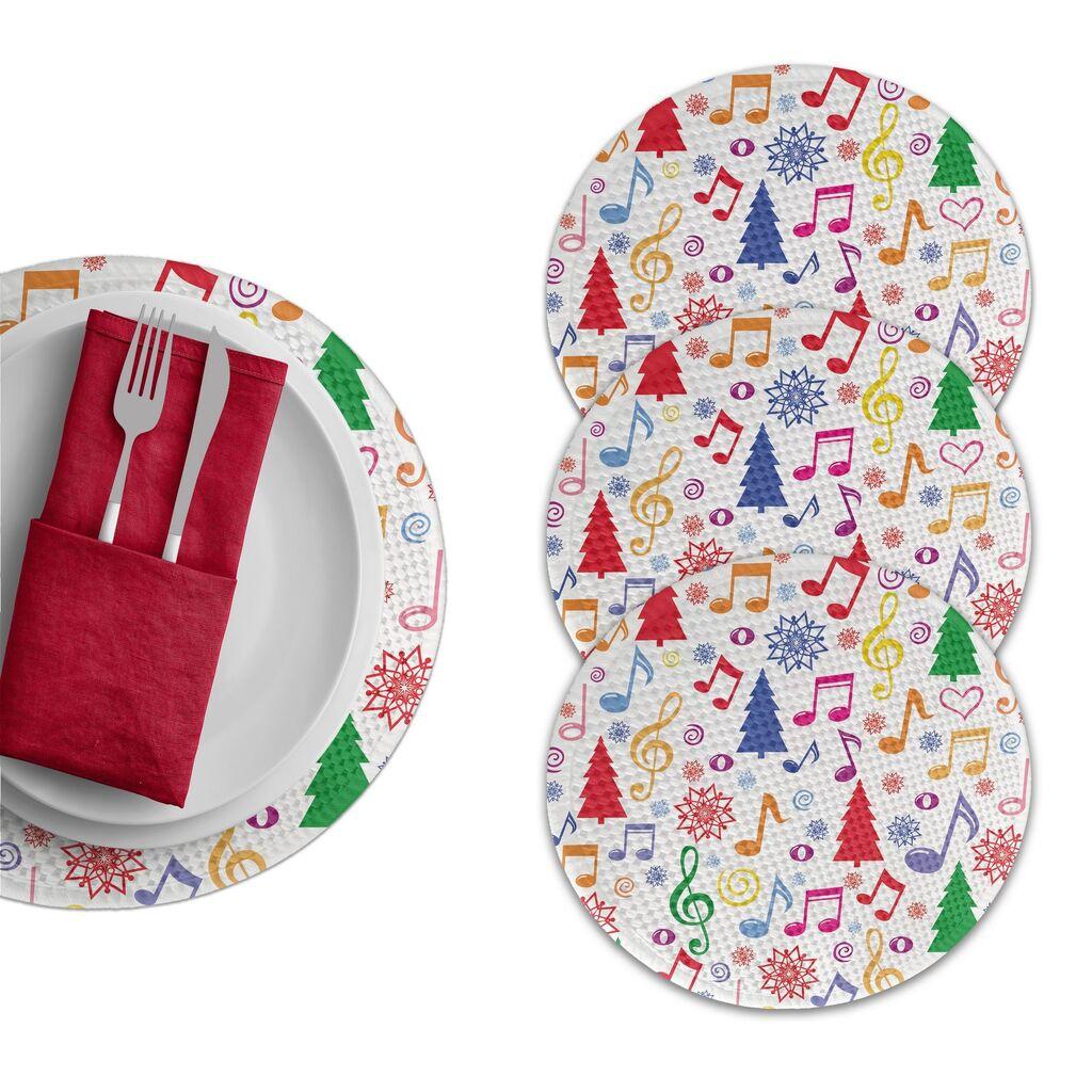 Подлога за маса Hermia 2795 Supla, 4 парчиња, шарени